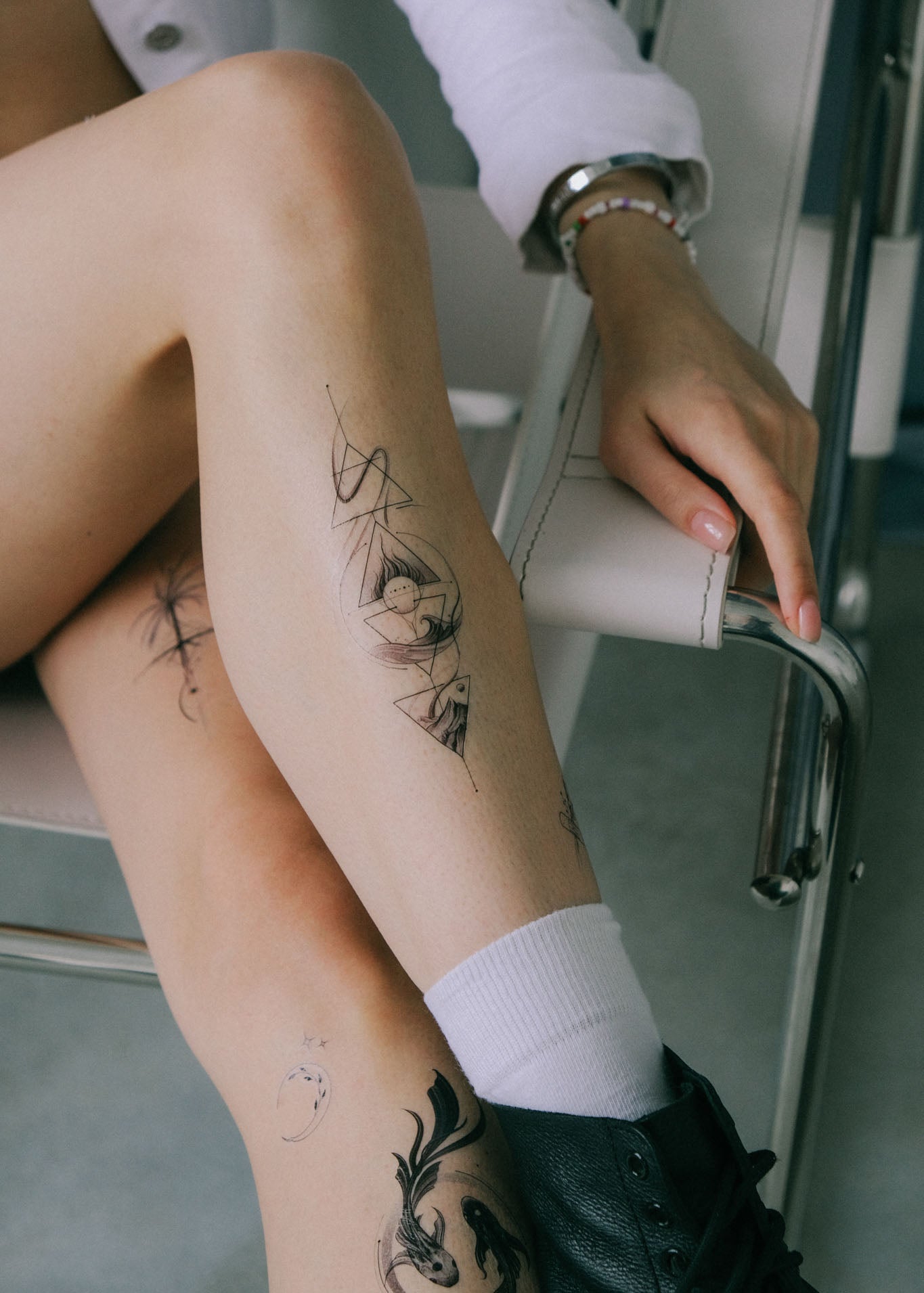 tattoos | Tumblr | Tattoos for daughters, Tattoos, Calf tattoo